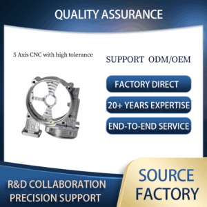 5 Axis CNC Machining with High Tolerance